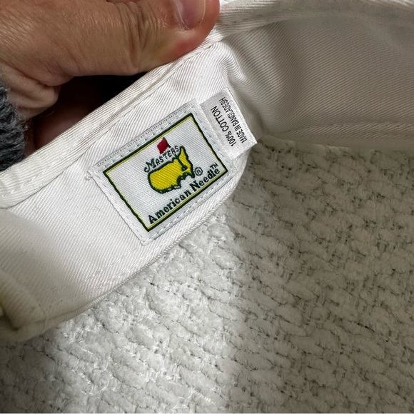 American Needle Augusta National Masters 2016 Golf Visor Hat White - Picture 10 of 11
